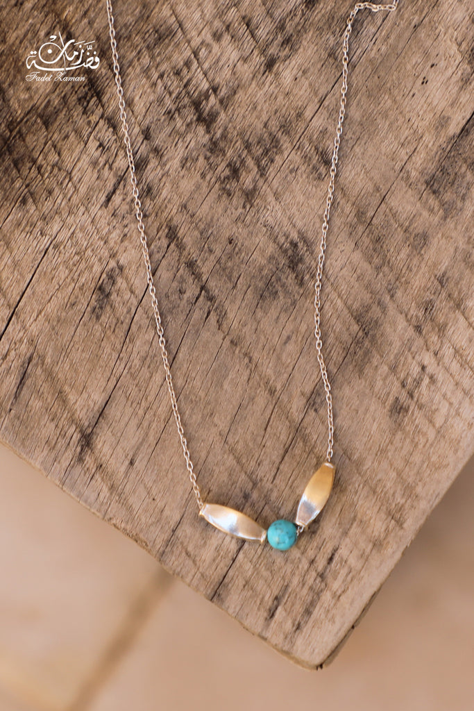 Bedouin Olive Beads Pendant
