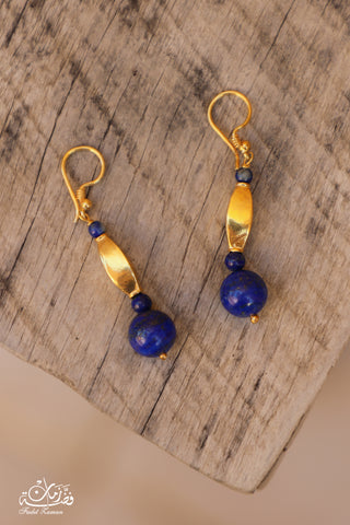 Bedouin Olive Beads Gold Plated