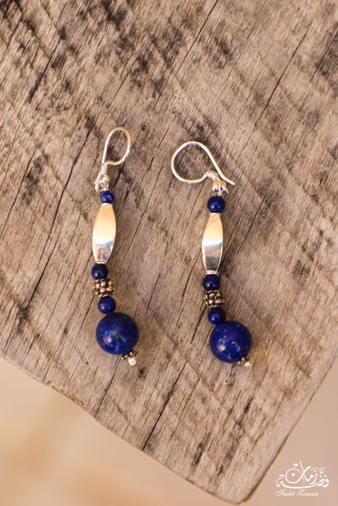 Bedouin Olive Beads Earring