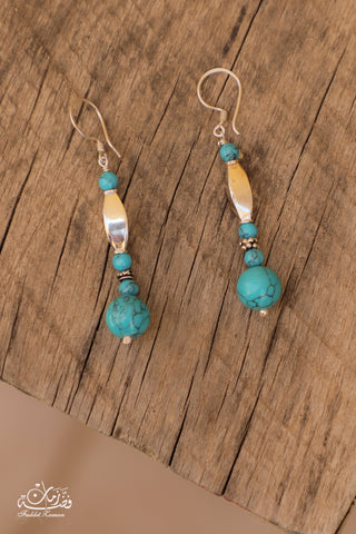 Bedouin Olive Beads Earring