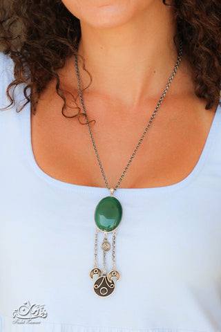 Pendant with Jade stone