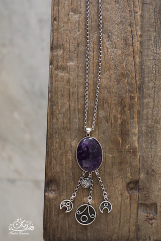 Pendant with Amethyst stone