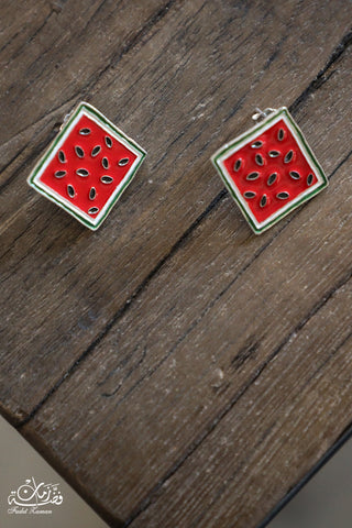 Watermelon earring