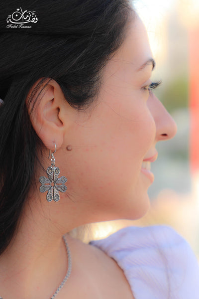 Hebron Flower Earring