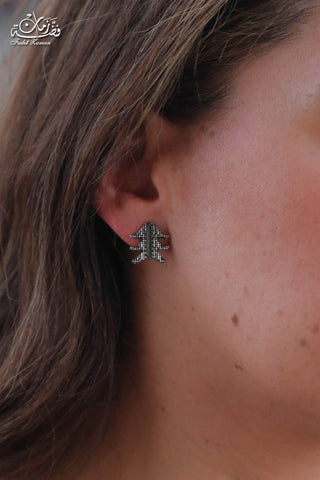 Amulet Motif Earring