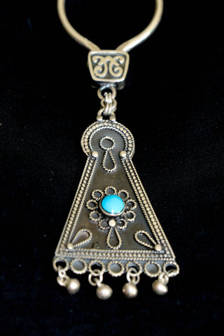 Bedouin Key Chain with Stone