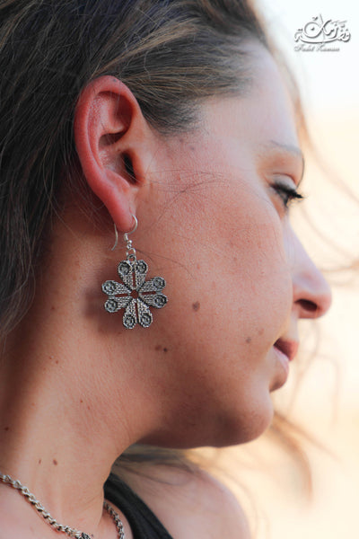 Hebron Flower Earring