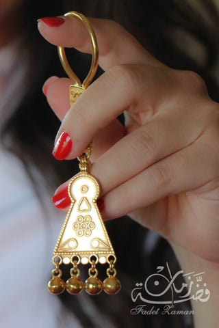 Bedouin Key Chain Gold Plated